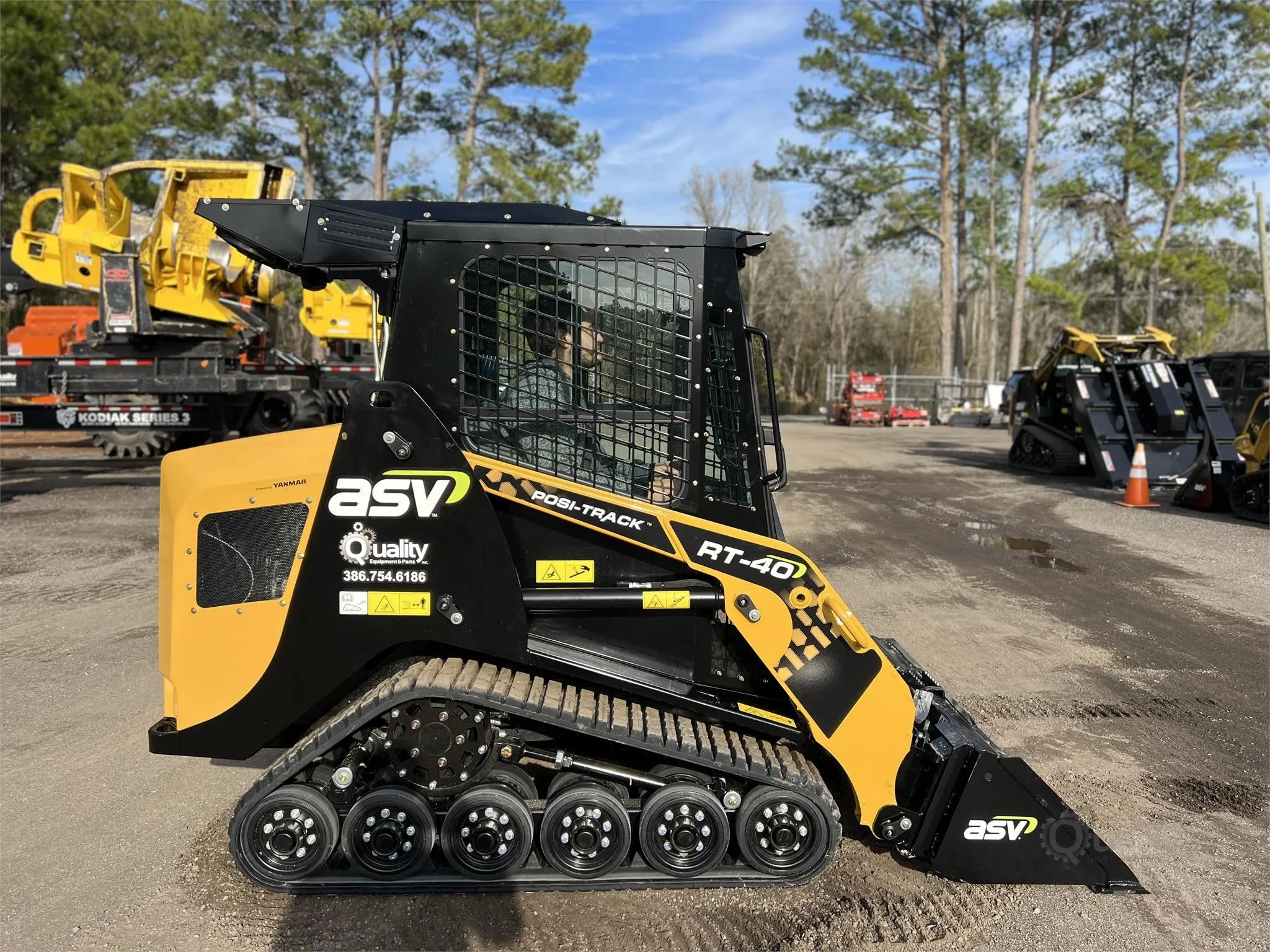 2023 Asv Posi-Track RT40 | 38.2 HP Engine | Track Skid Steer | For Compact Spaces