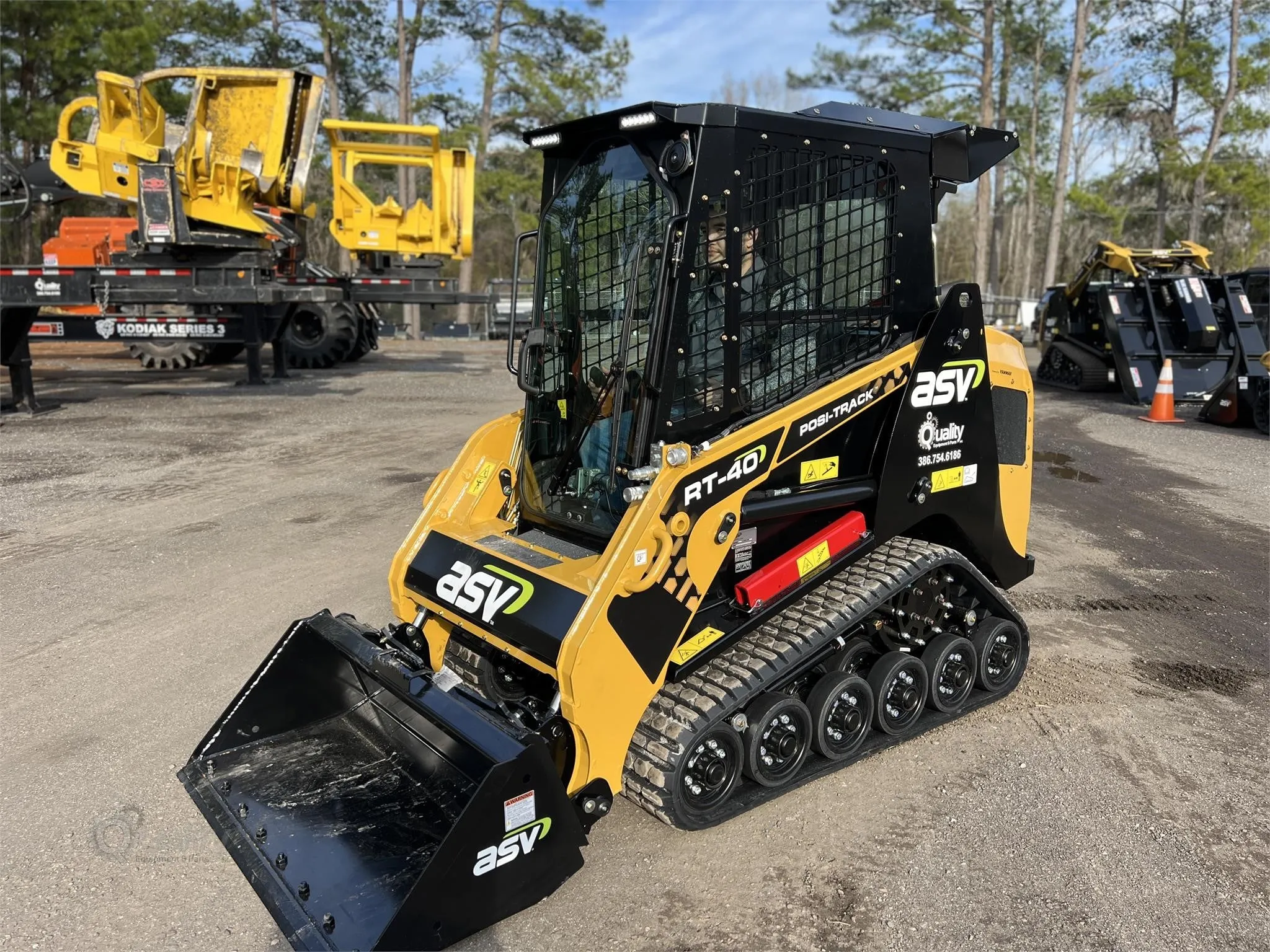 2023 Asv Posi-Track RT40 | 38.2 HP Engine | Track Skid Steer | For Compact Spaces