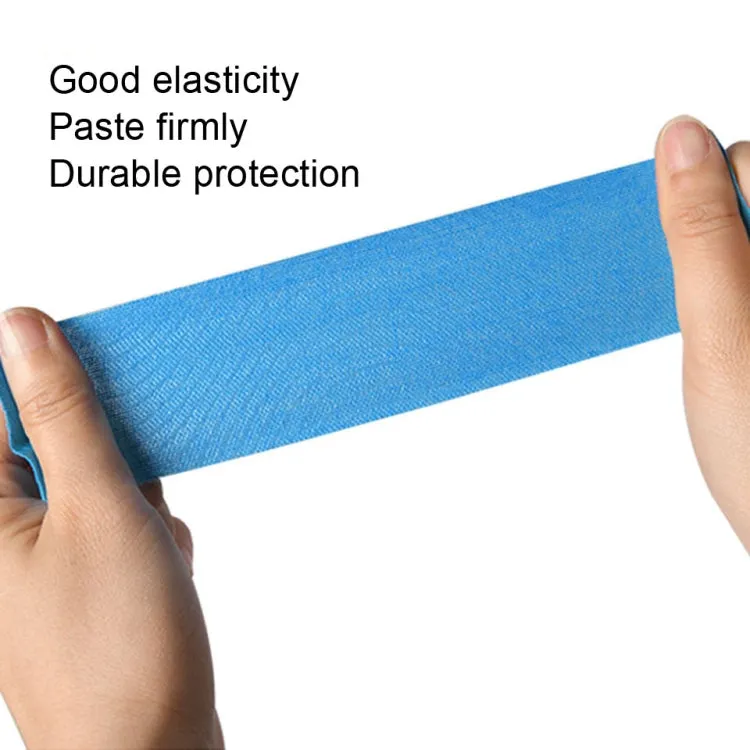 3 PCS Muscle Tape Physiotherapy Sports Tape Basketball Knee Bandage, Size: 3.8cm x 5m(Blue)