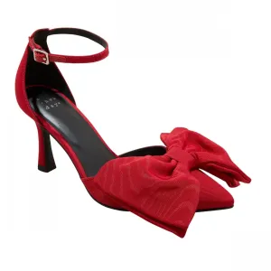 A New Day Womens Grace Bow Pumps with Memory Foam Insole 90972787 Red 7.5M