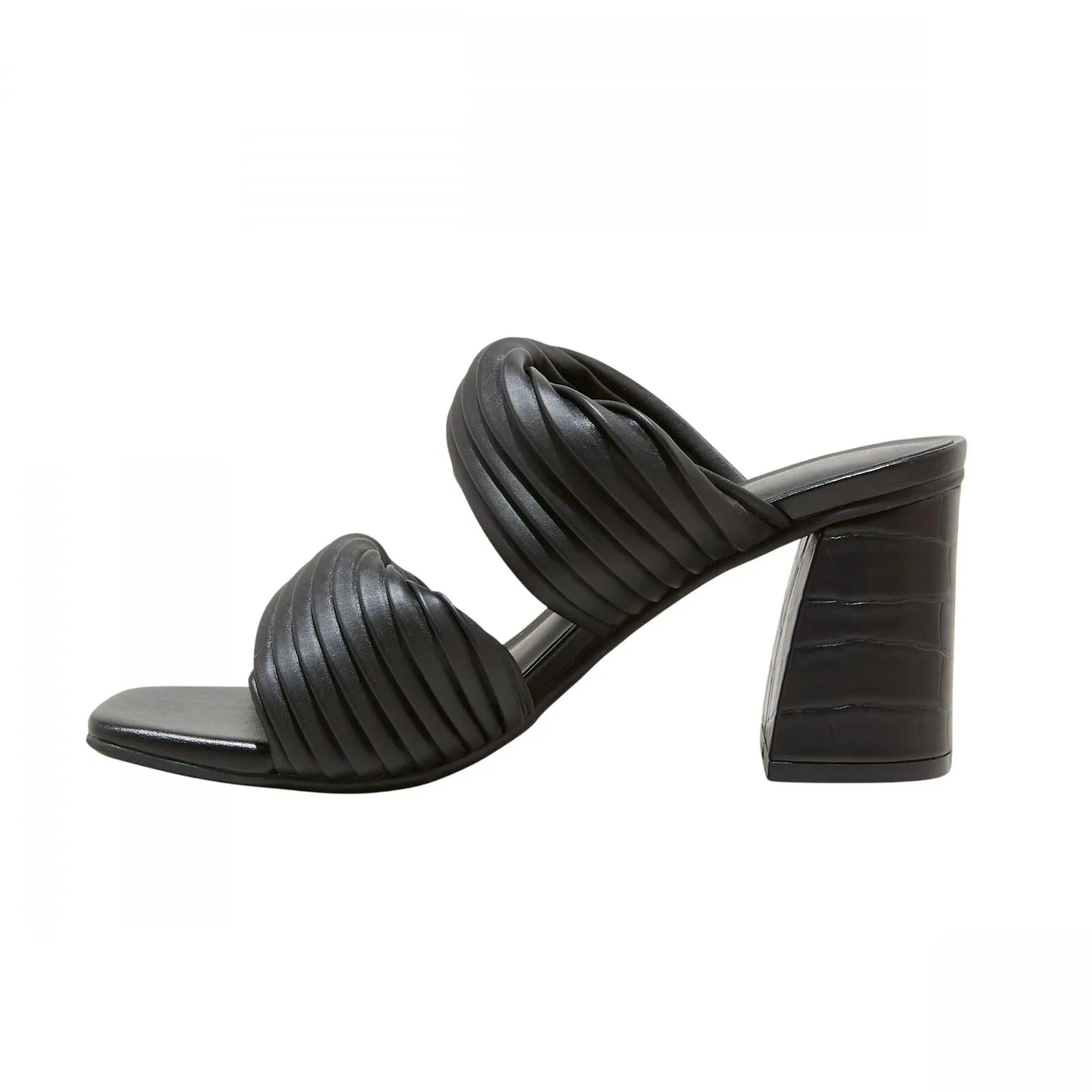 A New Day Womens Jessa Mule Heels 87931552 Black 10M