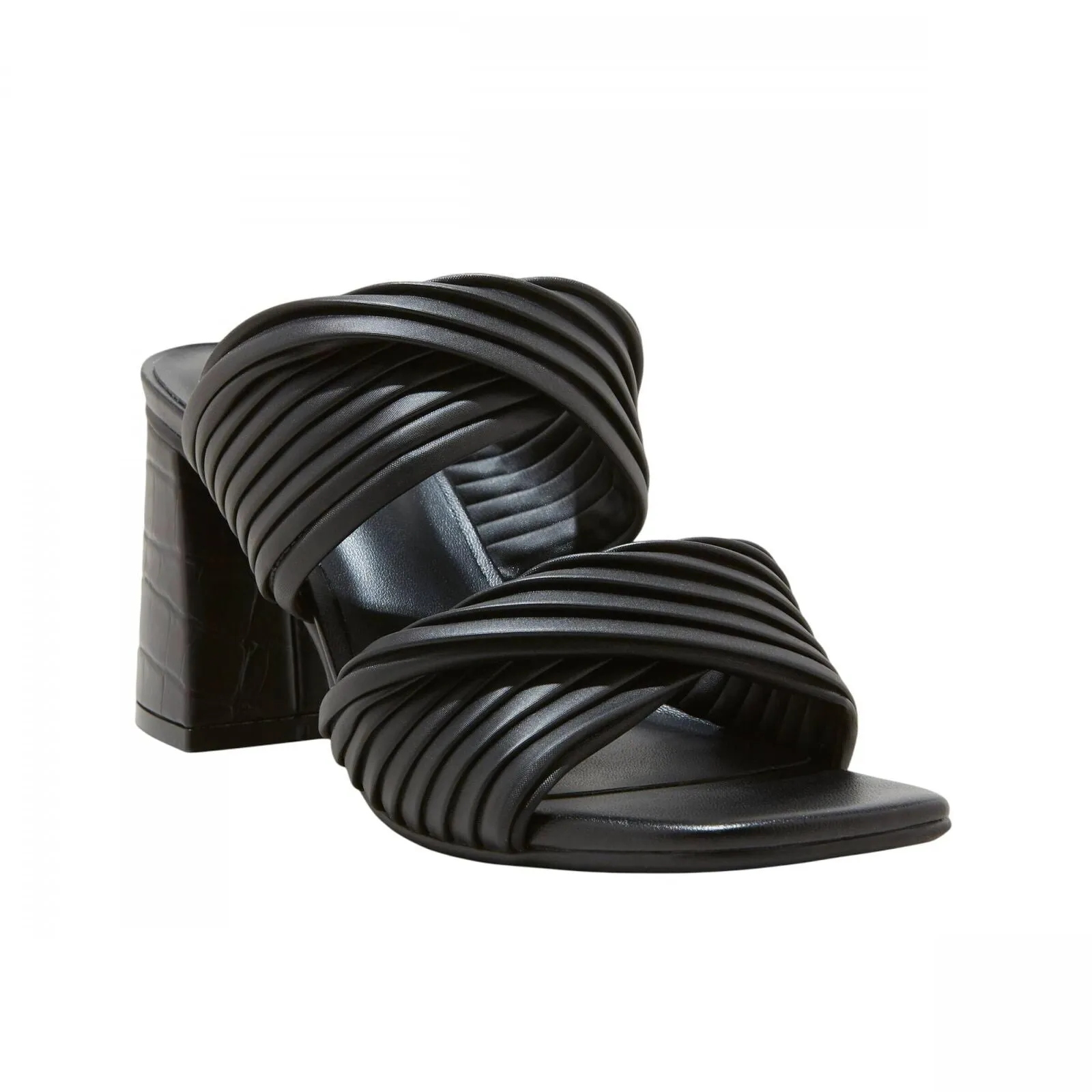 A New Day Womens Jessa Mule Heels 87931552 Black 10M