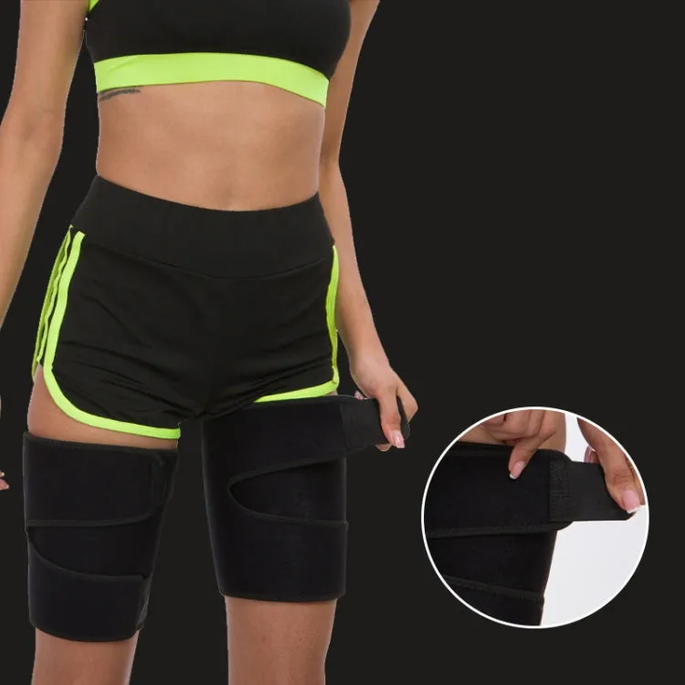 A Pair Outdoor Sports Protective Gear Muscle Strain Protection Sports Compression Thigh guard, Specification: M