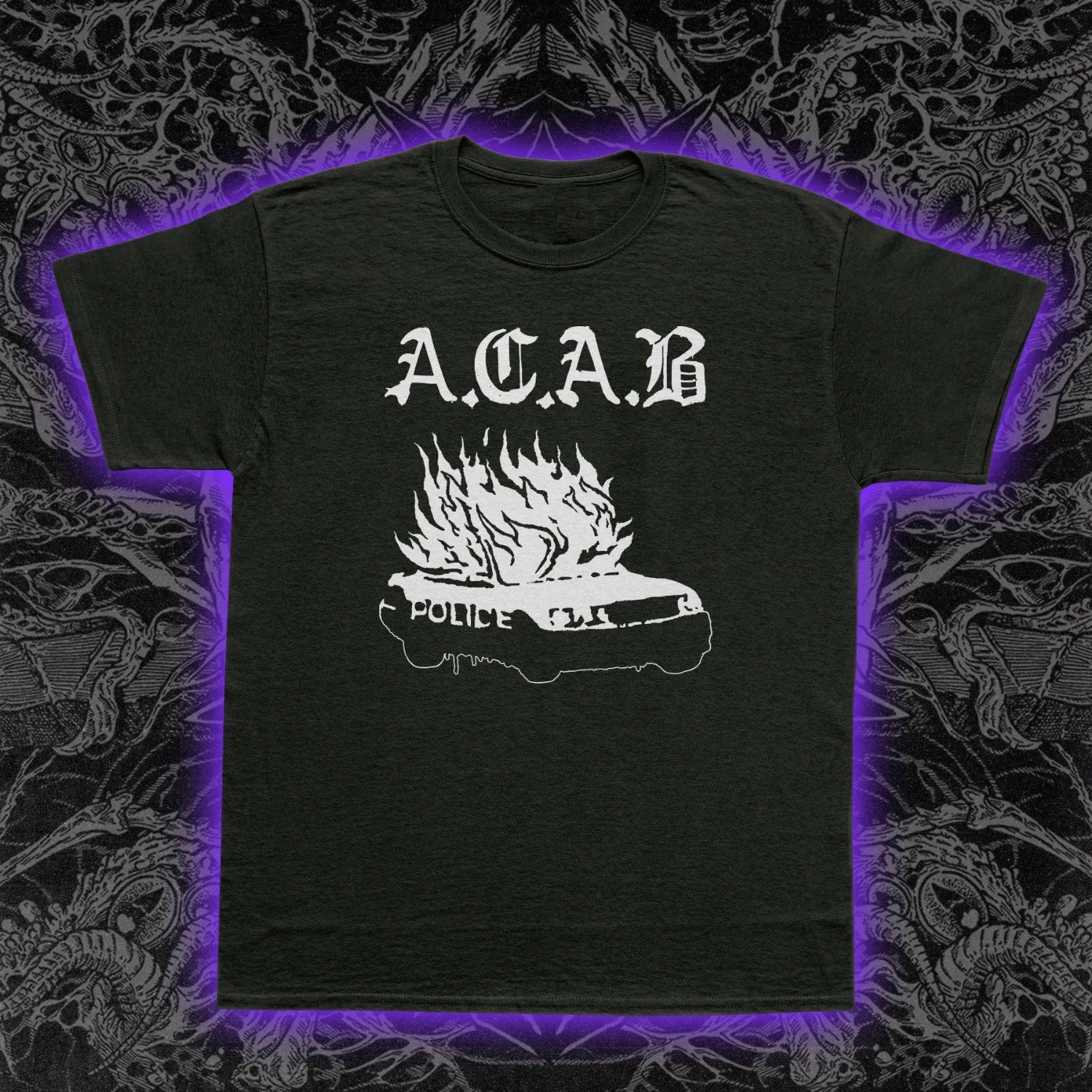 ACAB All Cops Are Bastards Slim Fit Tee