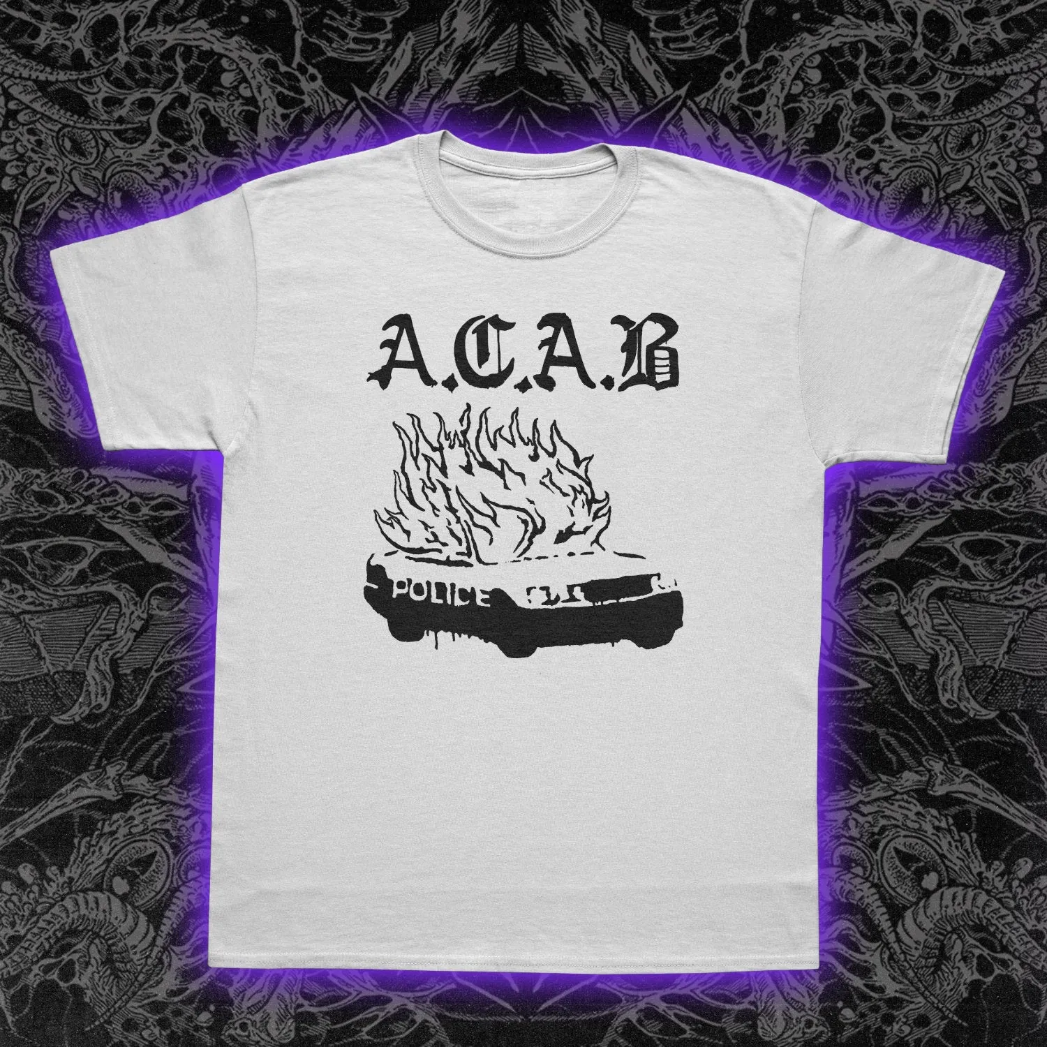ACAB All Cops Are Bastards Slim Fit Tee