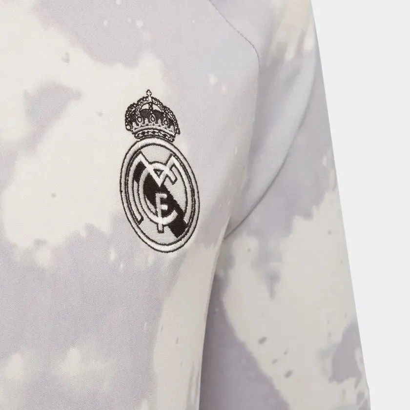 adidas 2019-20 Real Madrid YOUTH Pre-Match Jersey - Grey-White