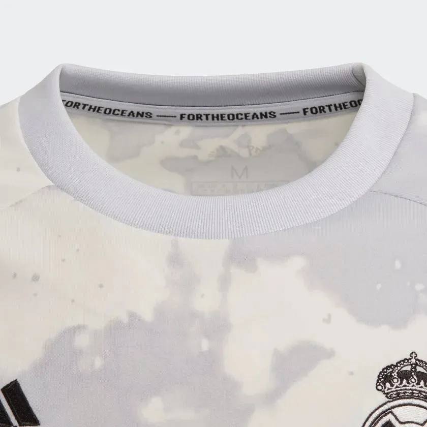 adidas 2019-20 Real Madrid YOUTH Pre-Match Jersey - Grey-White