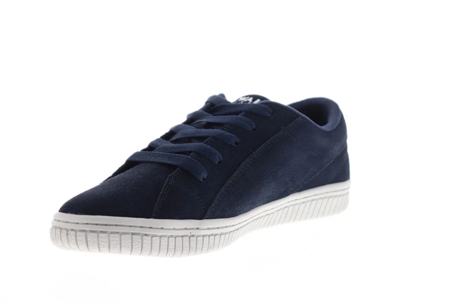 Airwalk Bloc AW19862-400 Mens Blue Suede Lace Up Skate Sneakers Shoes