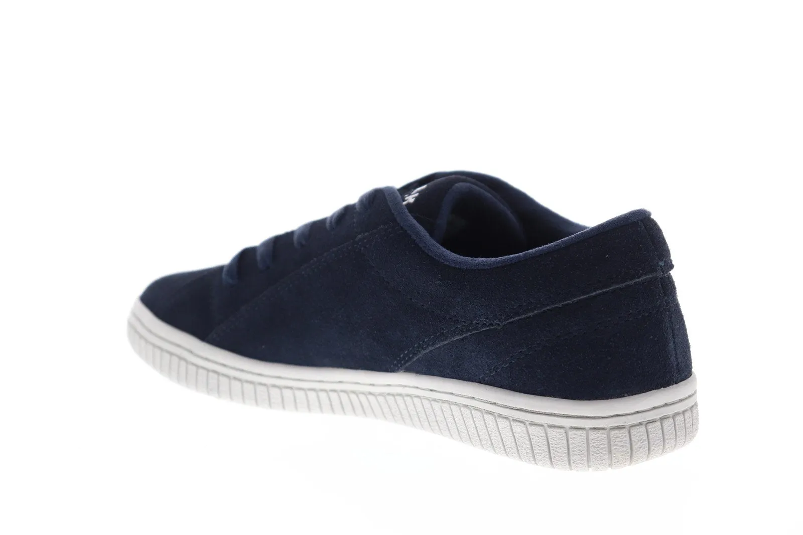 Airwalk Bloc AW19862-400 Mens Blue Suede Lace Up Skate Sneakers Shoes