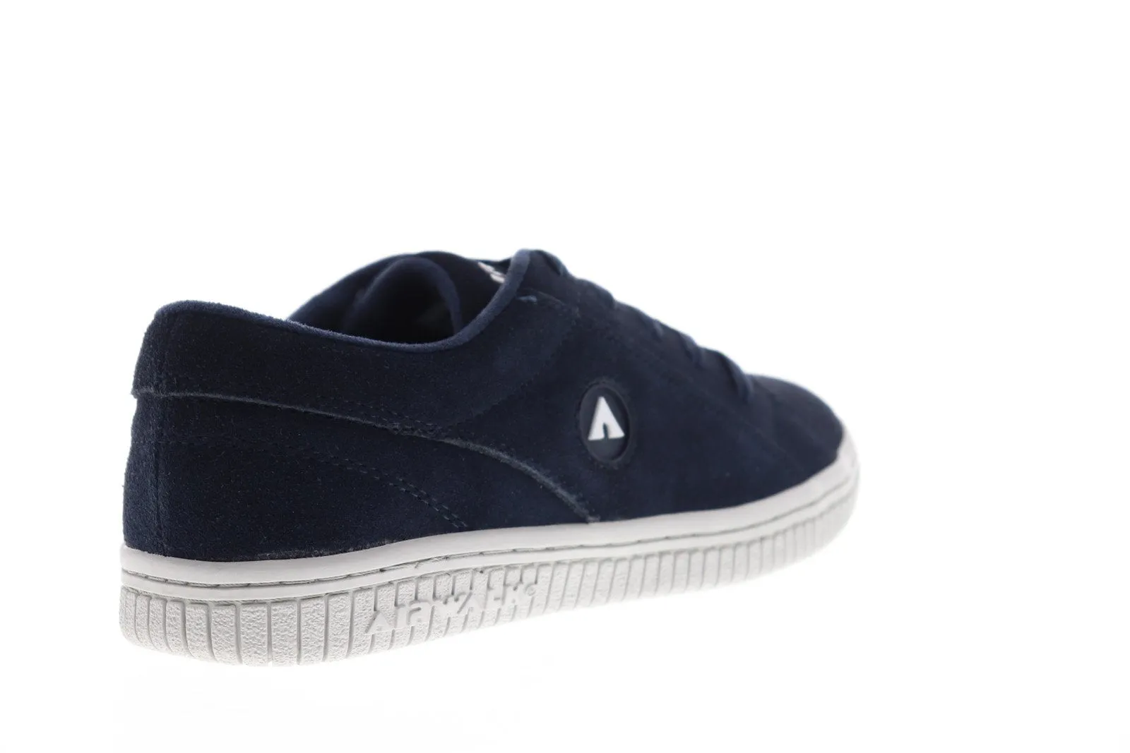 Airwalk Bloc AW19862-400 Mens Blue Suede Lace Up Skate Sneakers Shoes