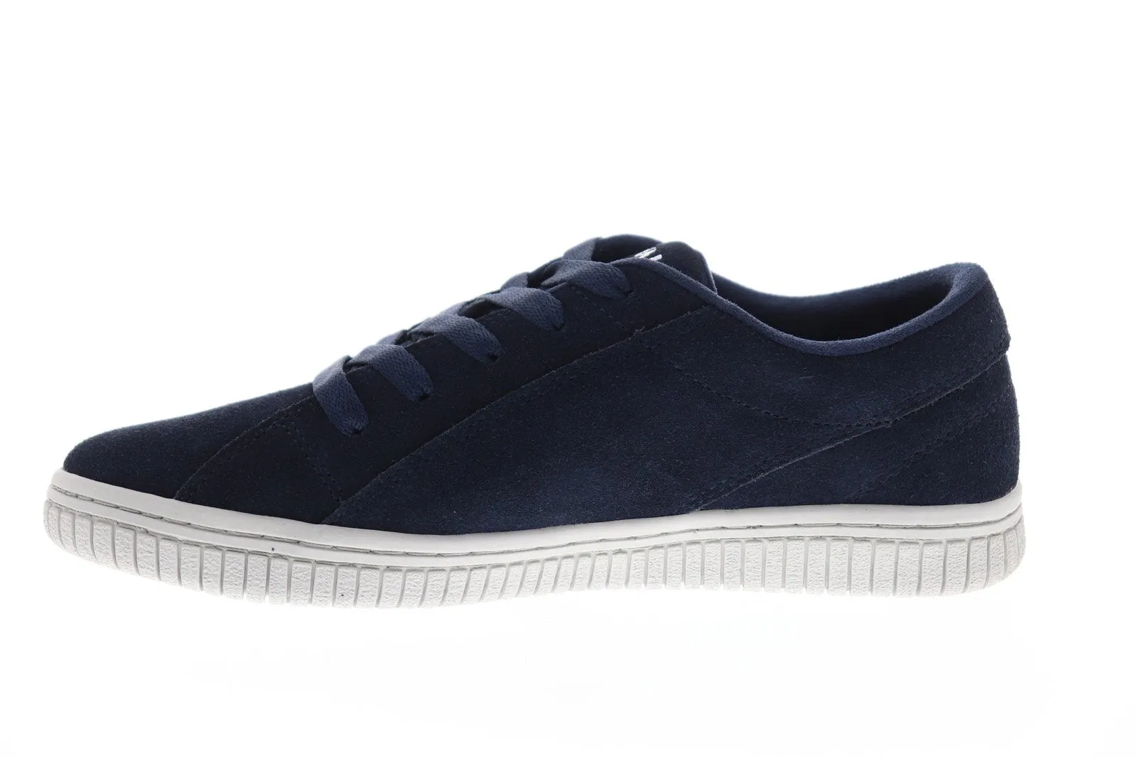 Airwalk Bloc AW19862-400 Mens Blue Suede Lace Up Skate Sneakers Shoes