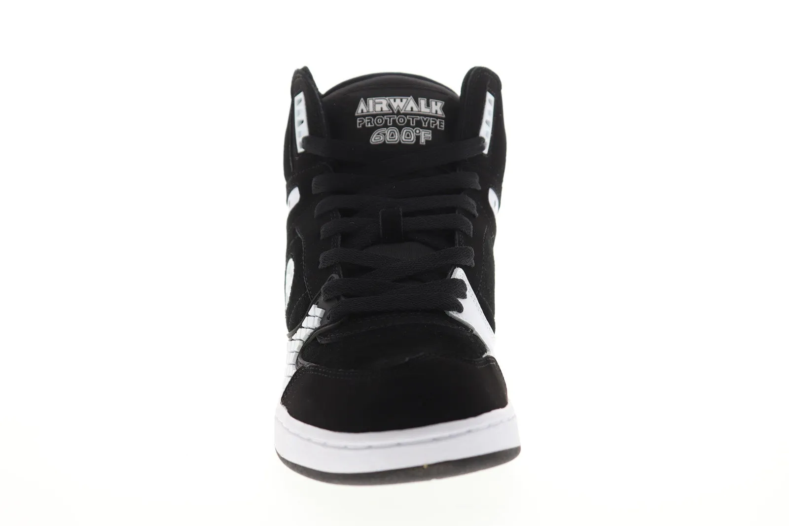 Airwalk Prototype 600 AW00226-002 Mens Black Suede Surf Skate Sneakers Shoes