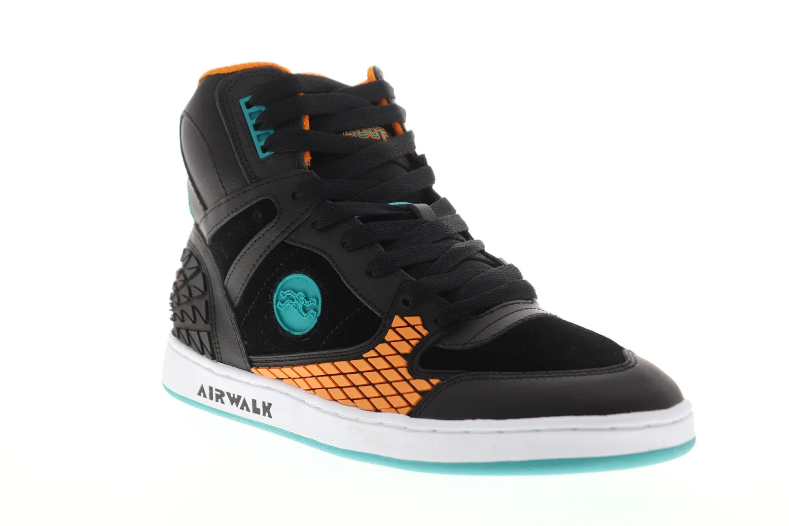 Airwalk Prototype 600 AW00226-003 Mens Black Skate Sneakers Shoes