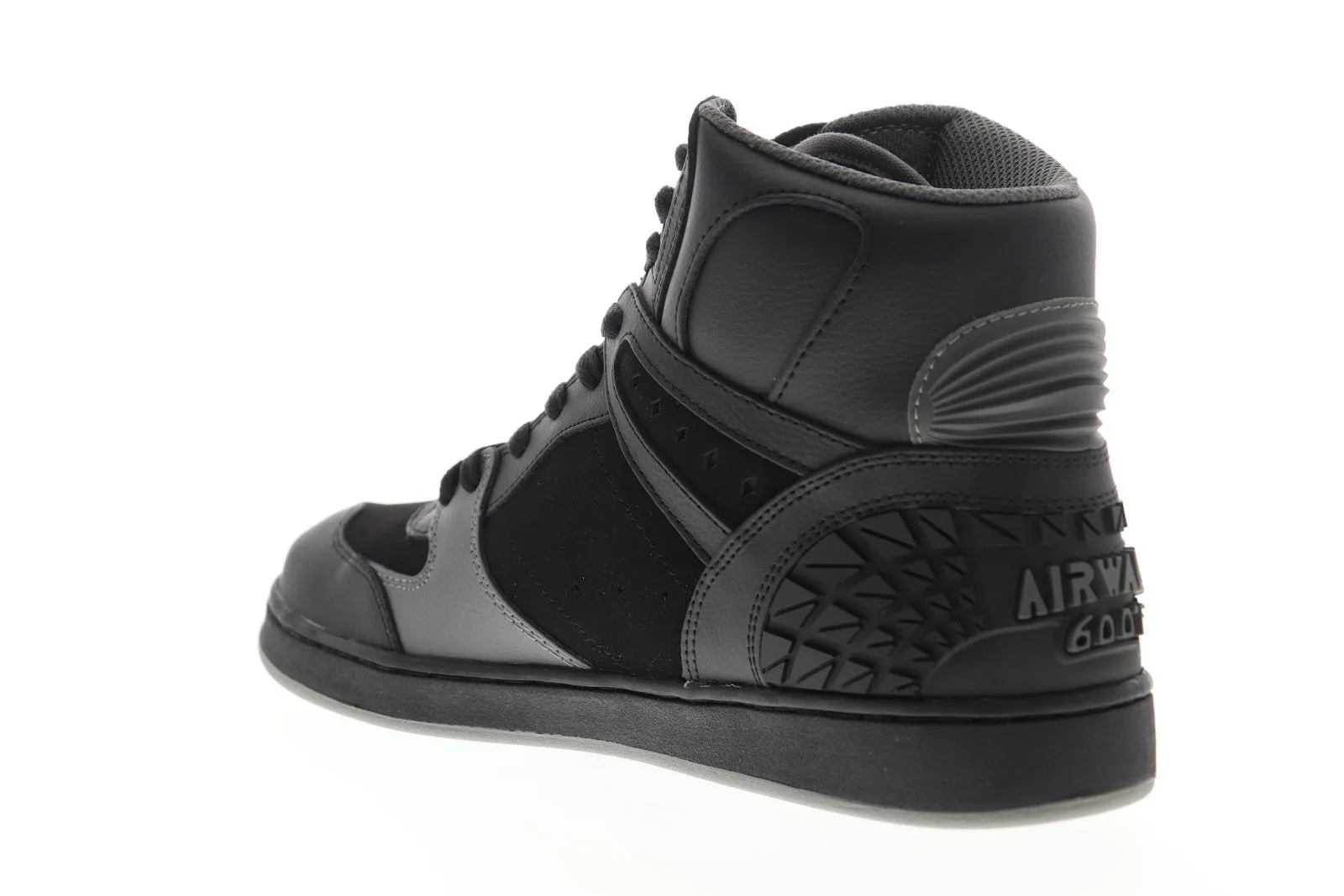 Airwalk Prototype 600 AW00226-004 Mens Black Skate Sneakers Shoes