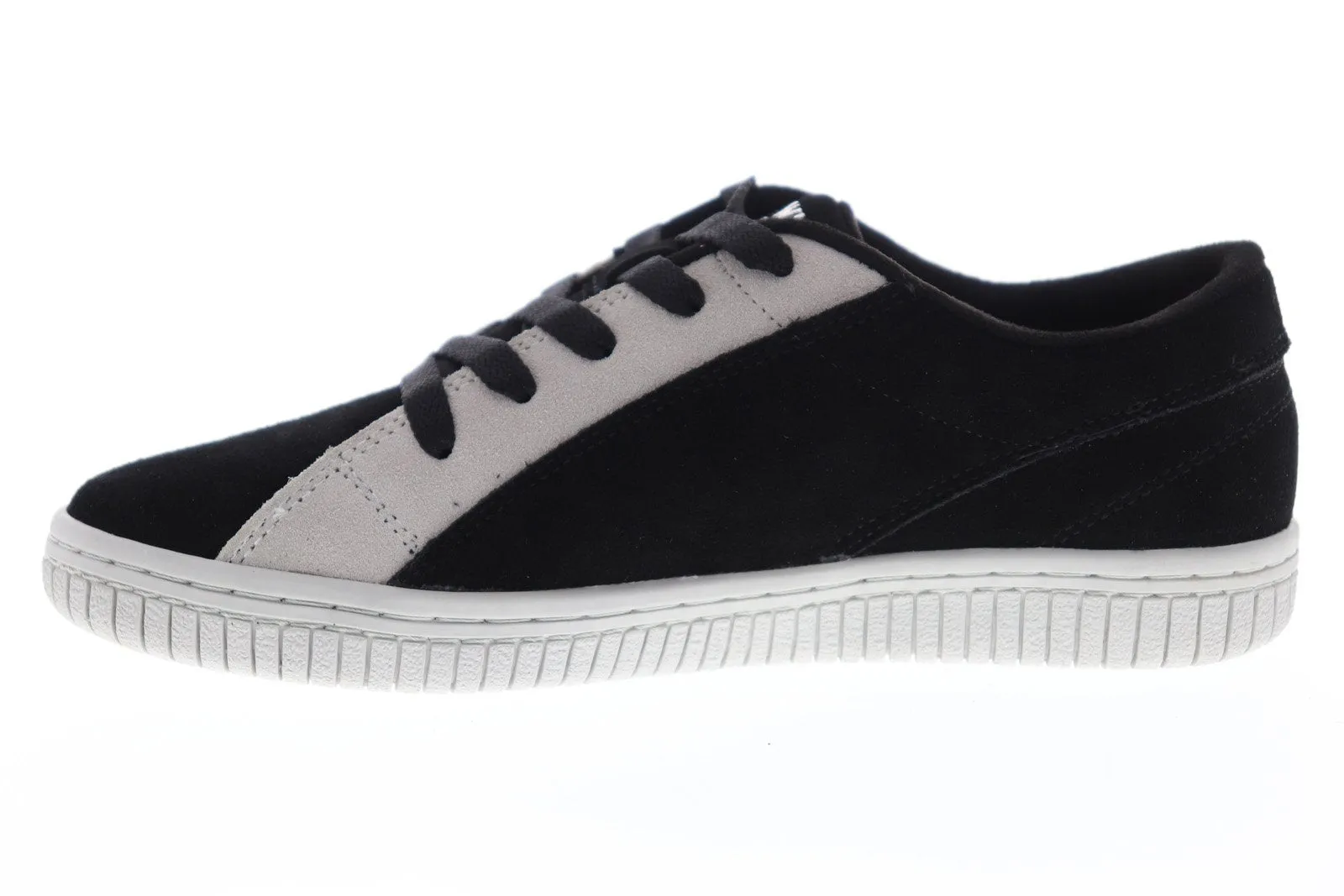 Airwalk Random AW19861-001 Mens Black Suede Surf Low Top Skate Sneakers Shoes