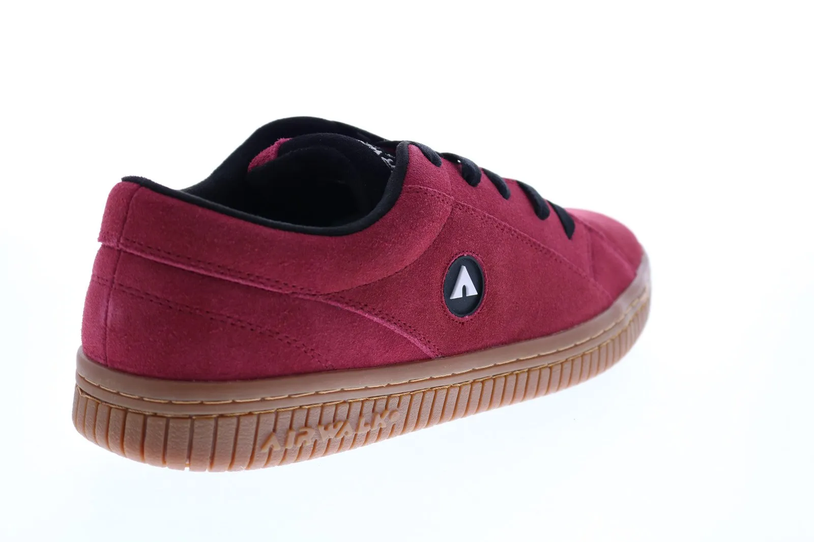 Airwalk The One Gum AW00206-600 Mens Burgundy Skate Inspired Sneakers Shoes
