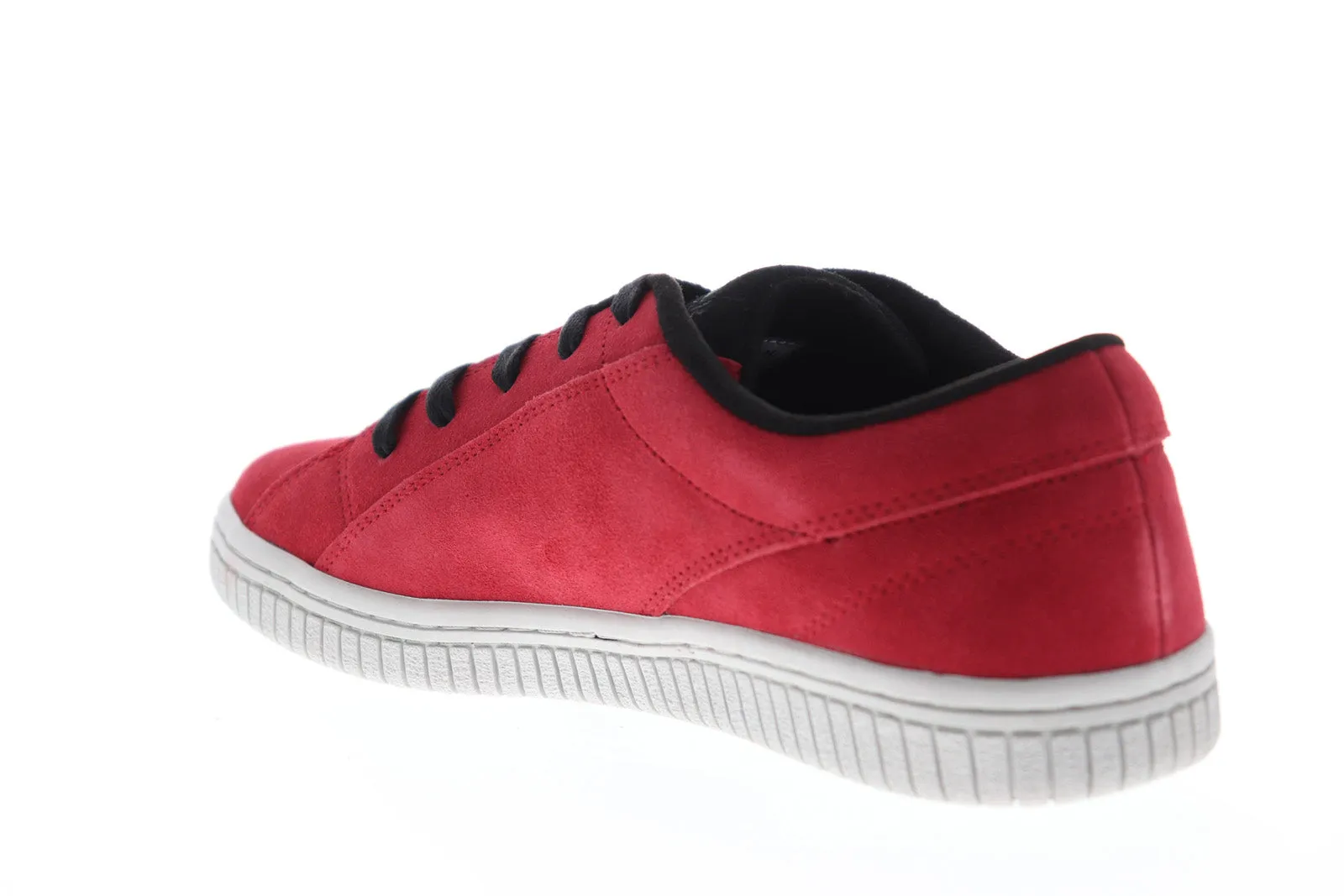 Airwalk The One HD AW00207-600 Mens Red Suede Surf Low Top Skate Sneakers Shoes