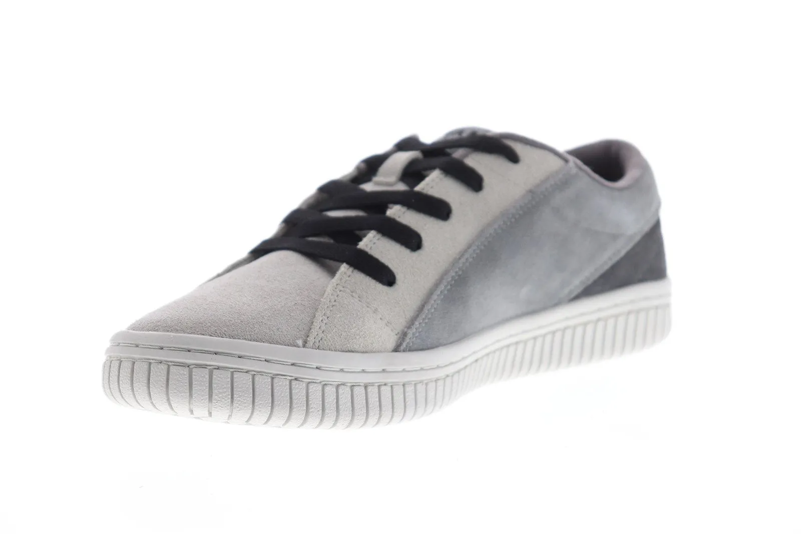 Airwalk The One Suede TRI Mens Gray Suede Skate Sneakers Shoes