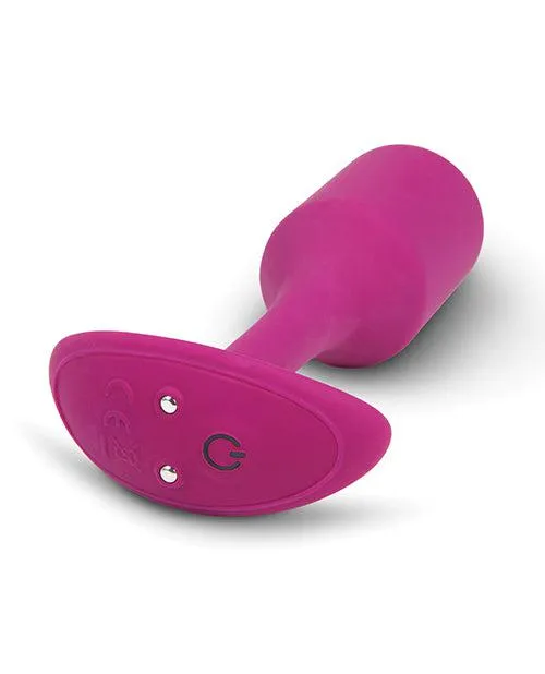 B-Vibe Vibrating Snug Plug - Medium
