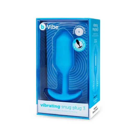 B-vibe Vibrating Weighted Snug Plug 3