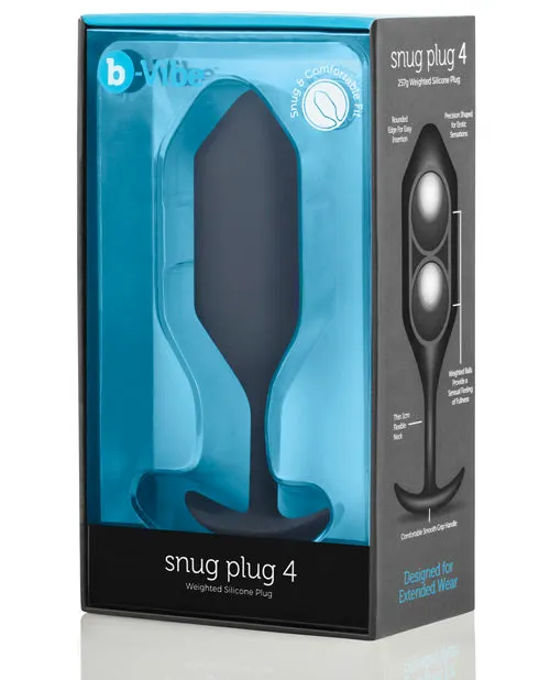 B-vibe Weighted Snug Plug 4