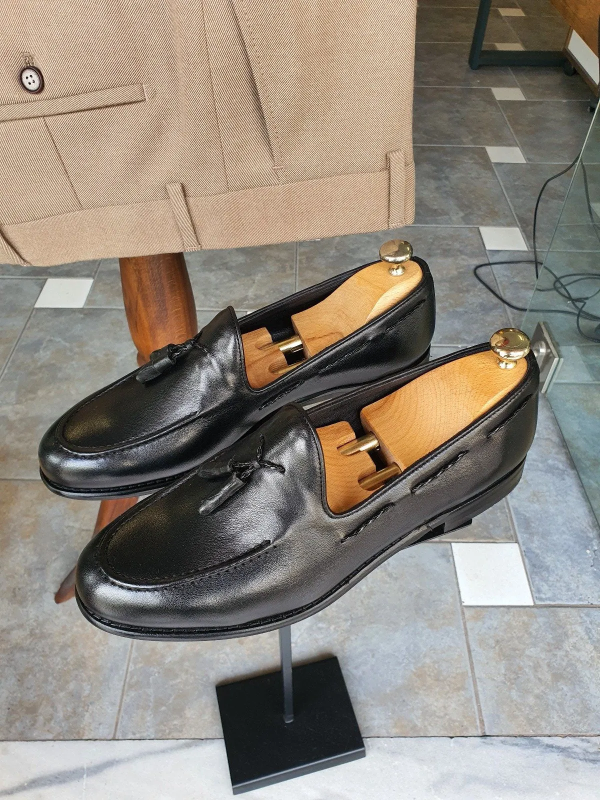 Bern Black Sardinelli Loafers
