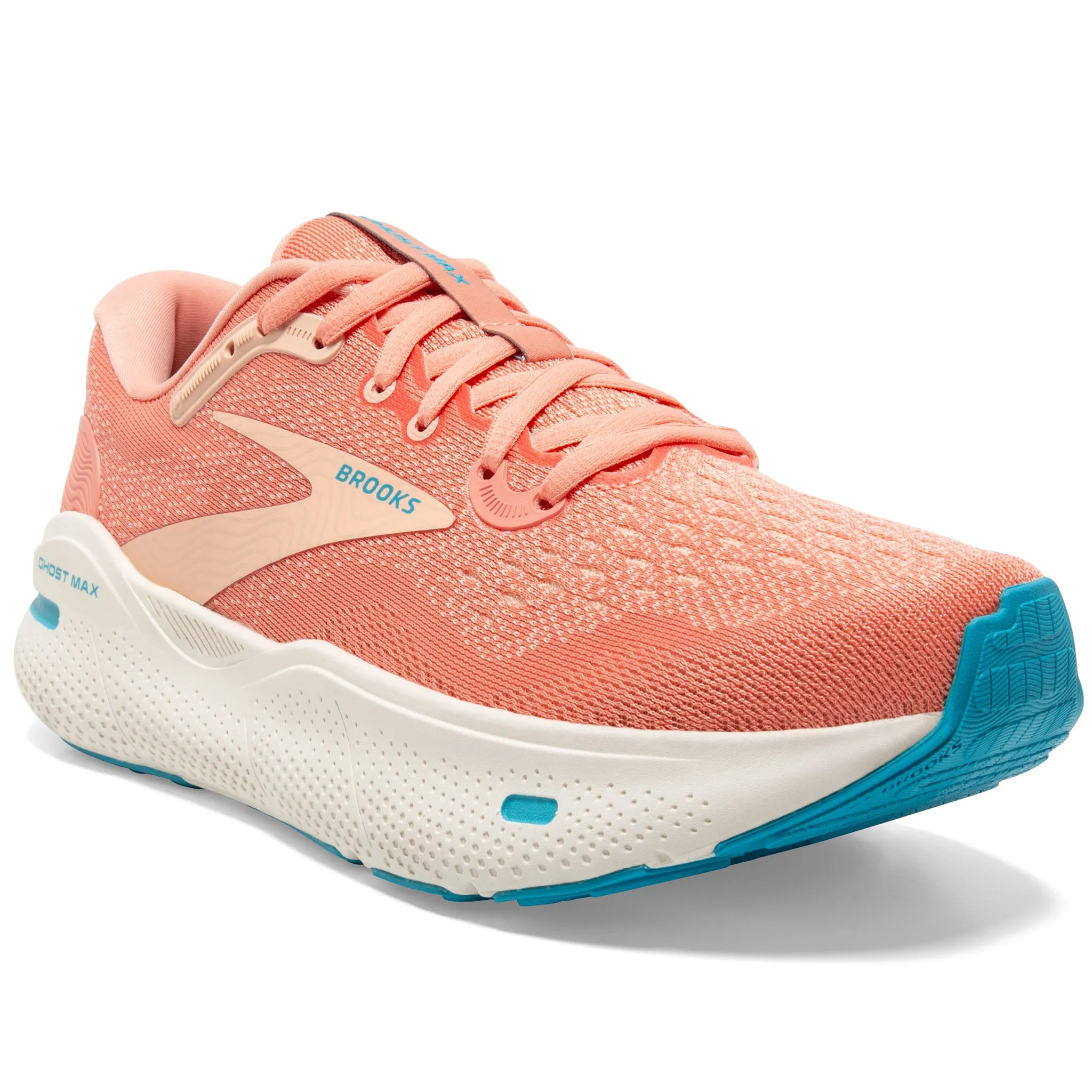 Brooks Ghost Max Women's Papaya/Apricot/Blue
