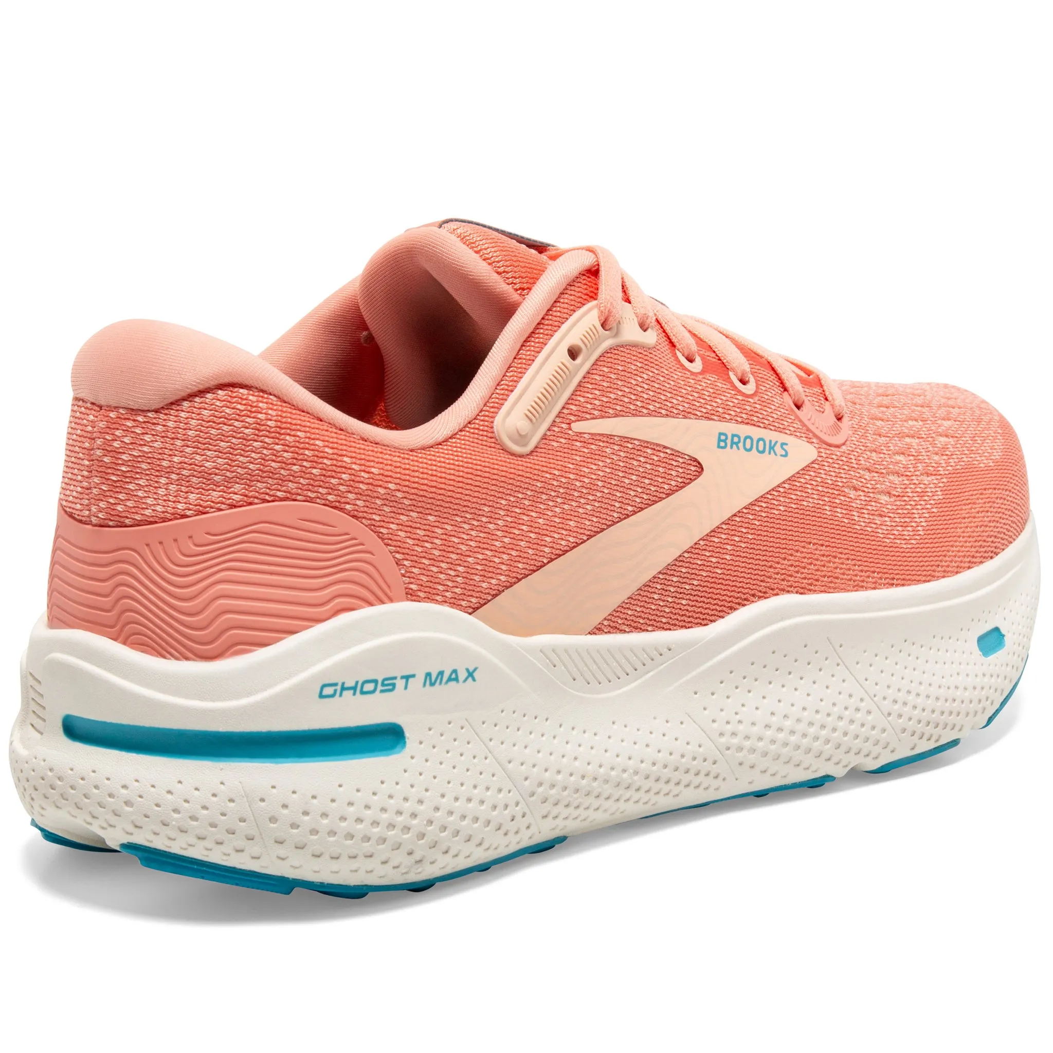 Brooks Ghost Max Women's Papaya/Apricot/Blue