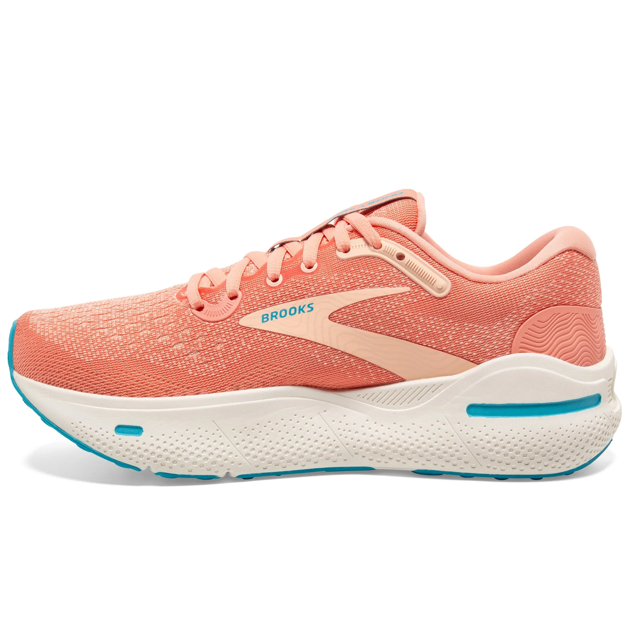 Brooks Ghost Max Women's Papaya/Apricot/Blue