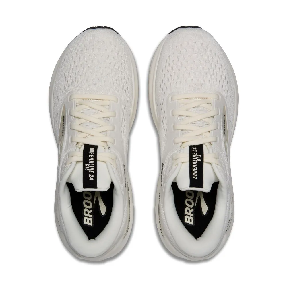 'Brooks' Women's Adrenaline GTS 24 - Coconut / Black / White Sand