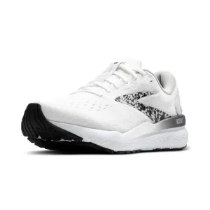 Brooks Women’s Ghost 16 Neutral Running Shoe - White/Oyster/Lava - 10 Medium