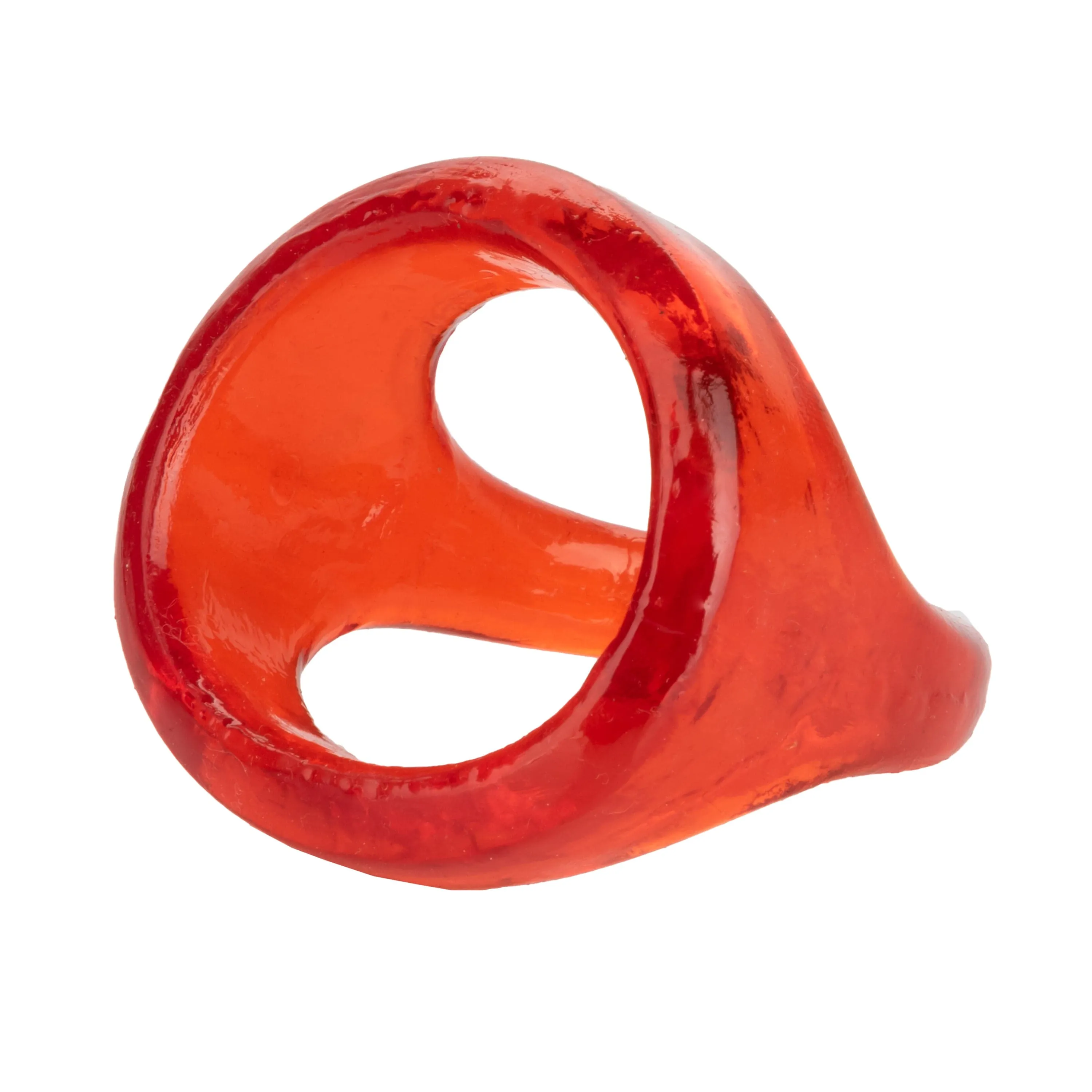 California Exotics - COLT XL Snug Tugger Dual Support Cock Ring (Red)