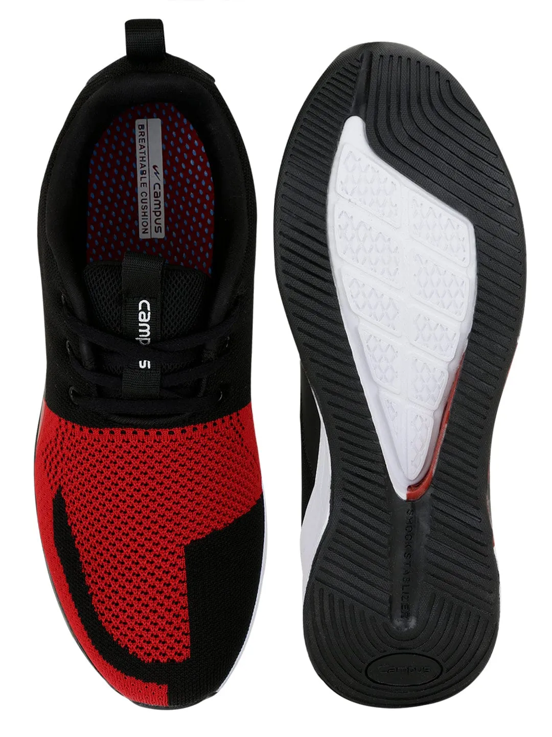 CALIFORNIA Red Men's Running Shoes