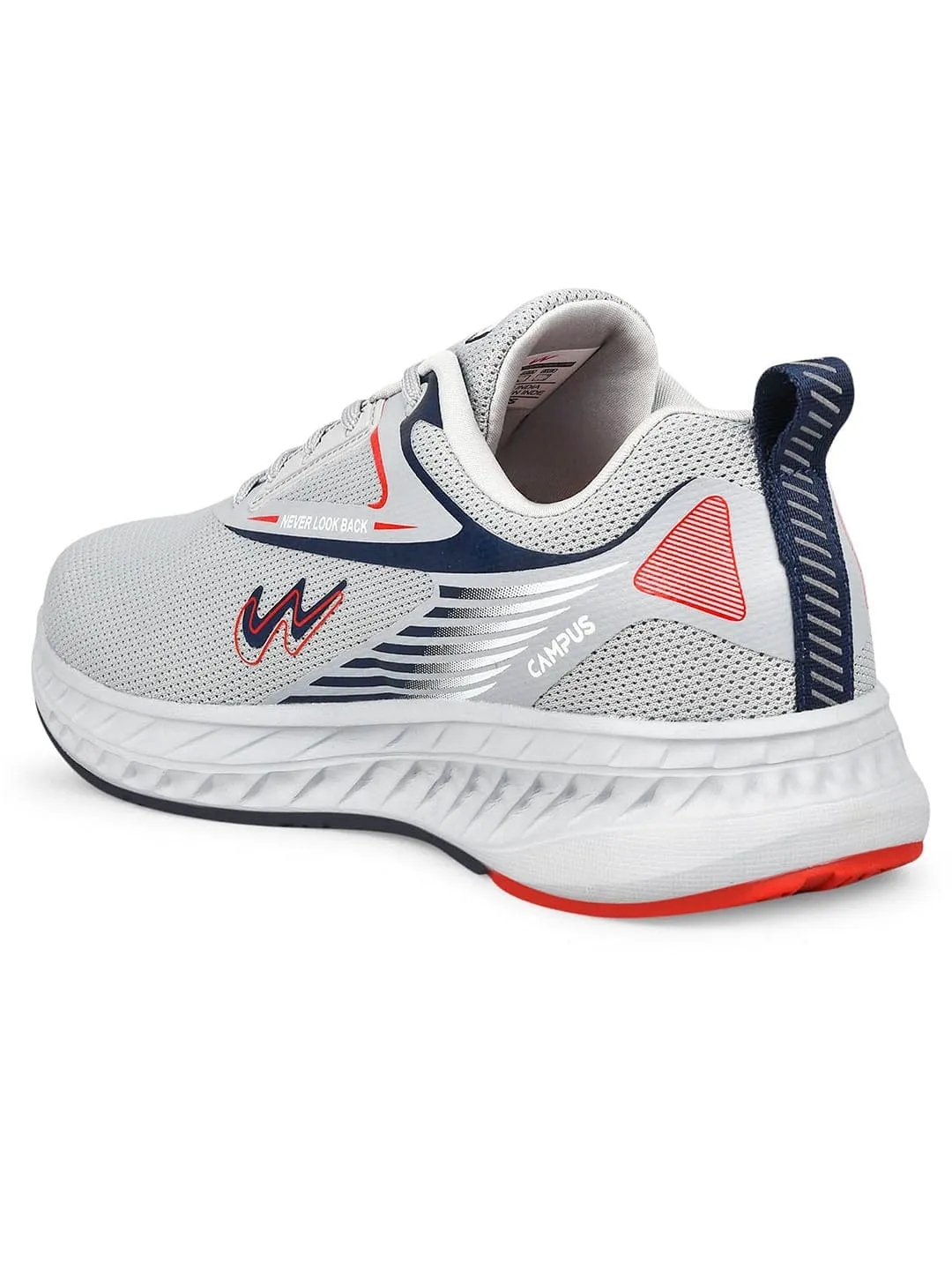 CAMP-DELIGHT Grey Men's Running Shoes