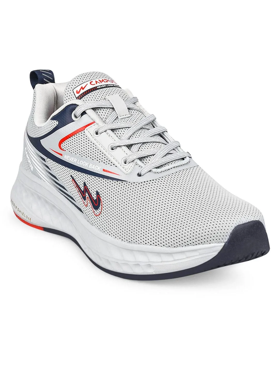 CAMP-DELIGHT Grey Men's Running Shoes