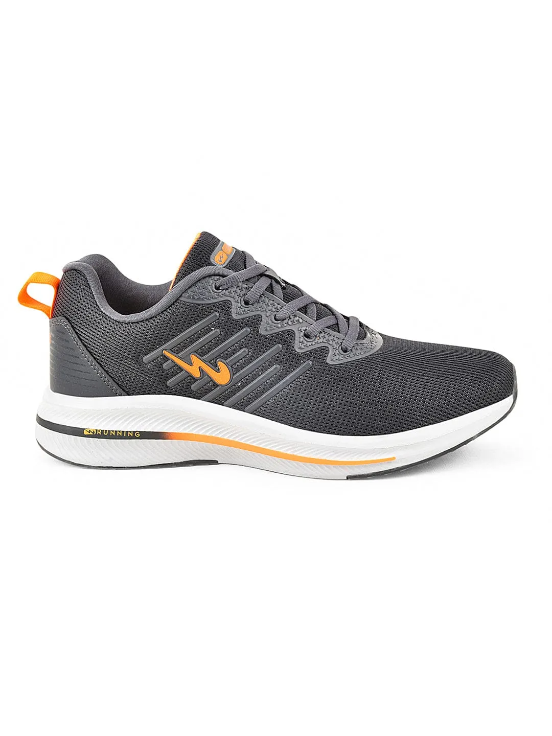 CAMP-MIRACLE Grey Men's Running Shoes
