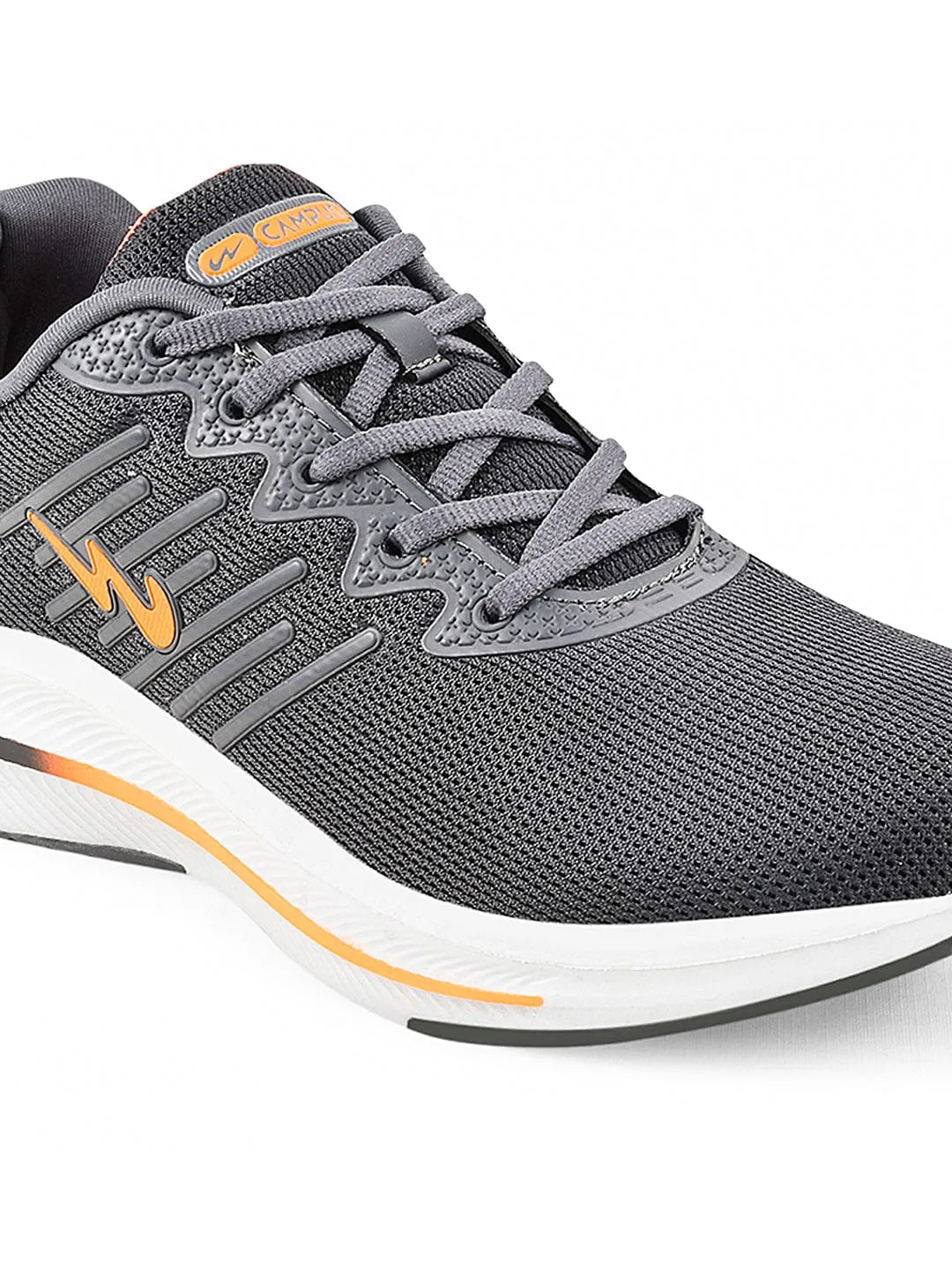 CAMP-MIRACLE Grey Men's Running Shoes