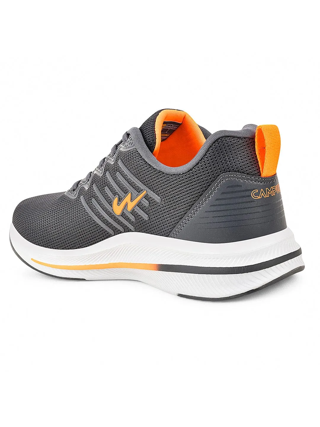 CAMP-MIRACLE Grey Men's Running Shoes