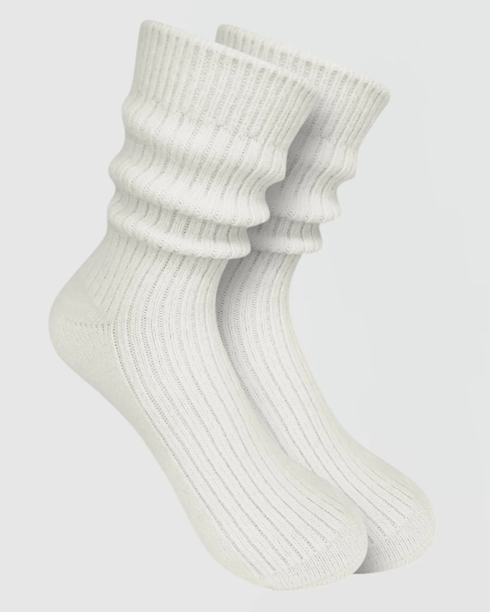 Cashmere Socks - Creme
