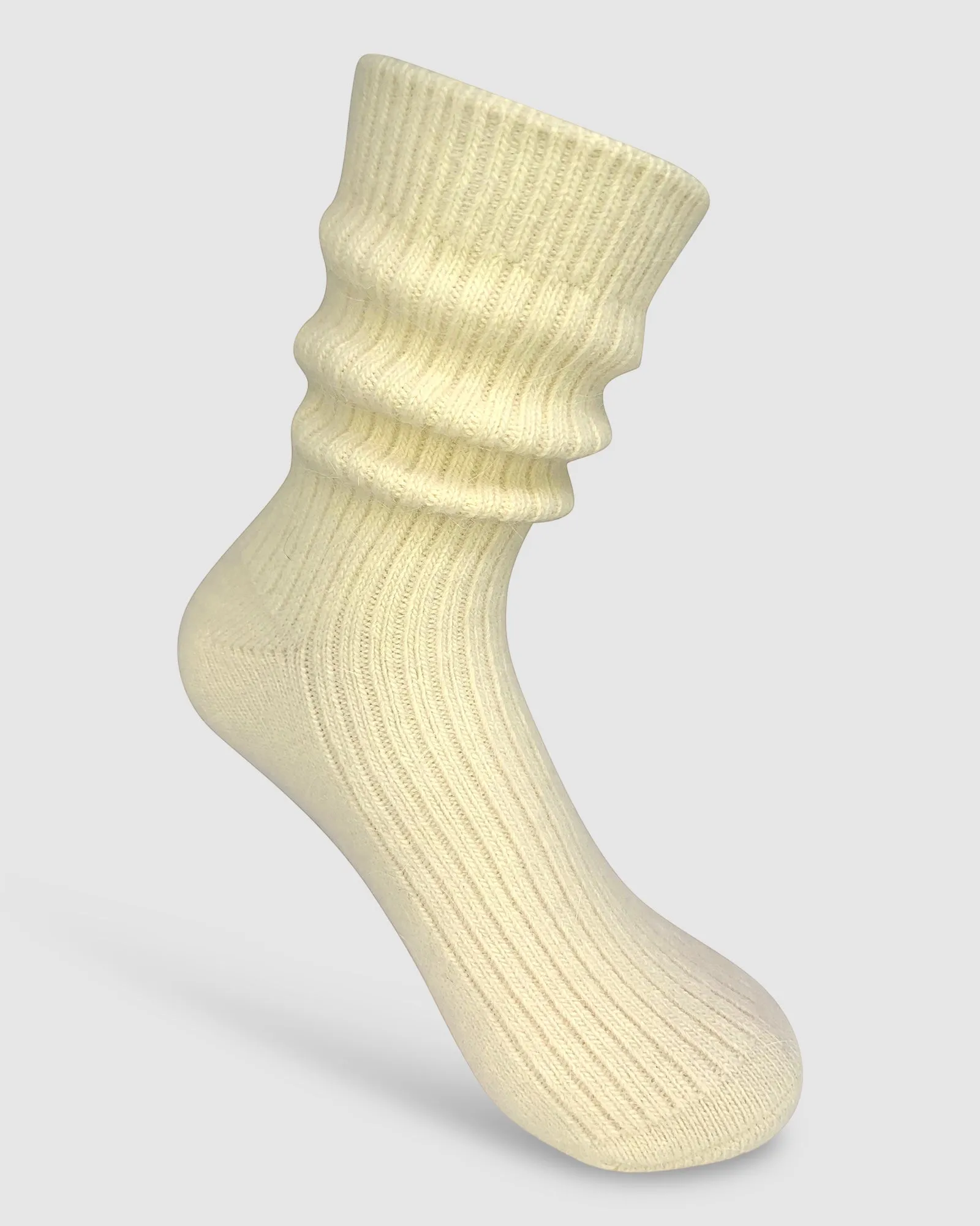 Cashmere Socks - Creme