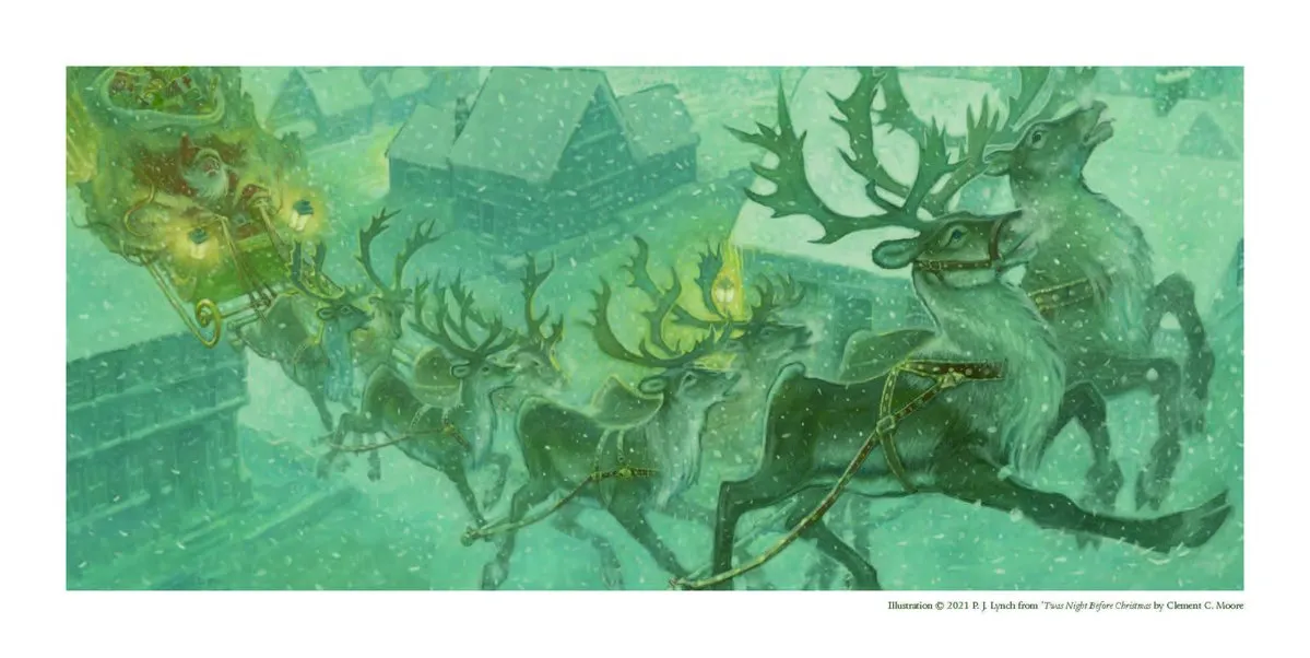 Clement C. Moore: 'Twas the Night Before Christmas, illustrated by P.J. Lynch