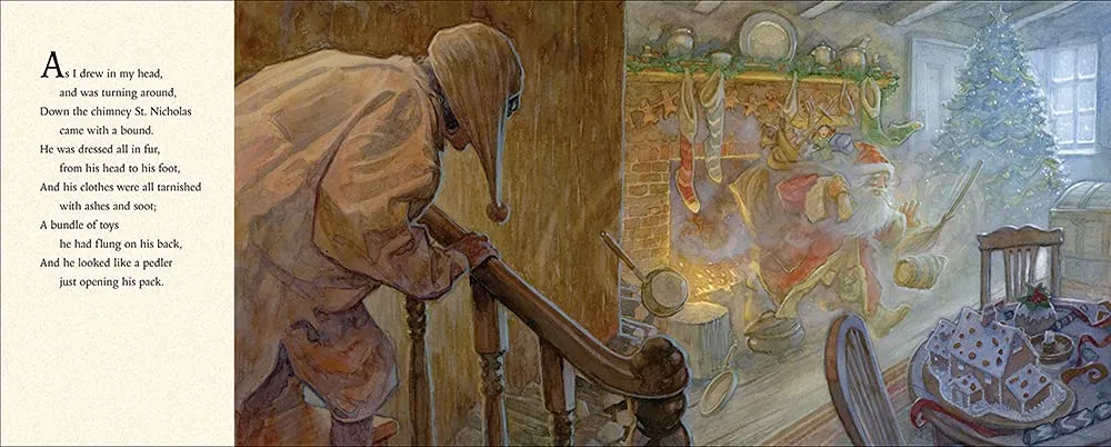 Clement C. Moore: 'Twas the Night Before Christmas, illustrated by P.J. Lynch
