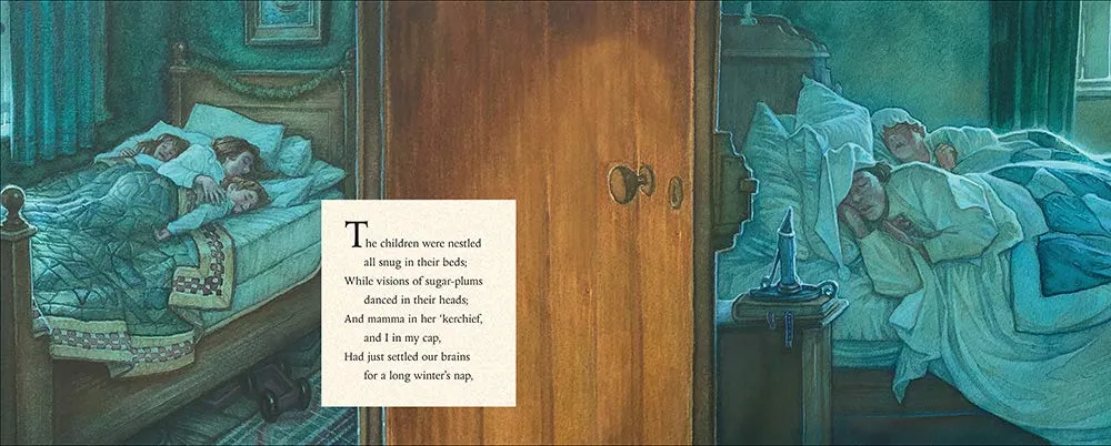 Clement C. Moore: 'Twas the Night Before Christmas, illustrated by P.J. Lynch