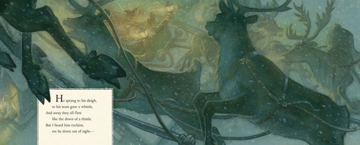 Clement C. Moore: 'Twas the Night Before Christmas, illustrated by P.J. Lynch