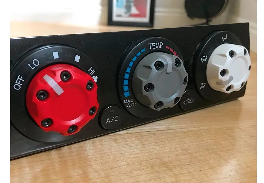 Climate Knobs (2005-2015 Tacoma) - 4 PACK -AJT Design