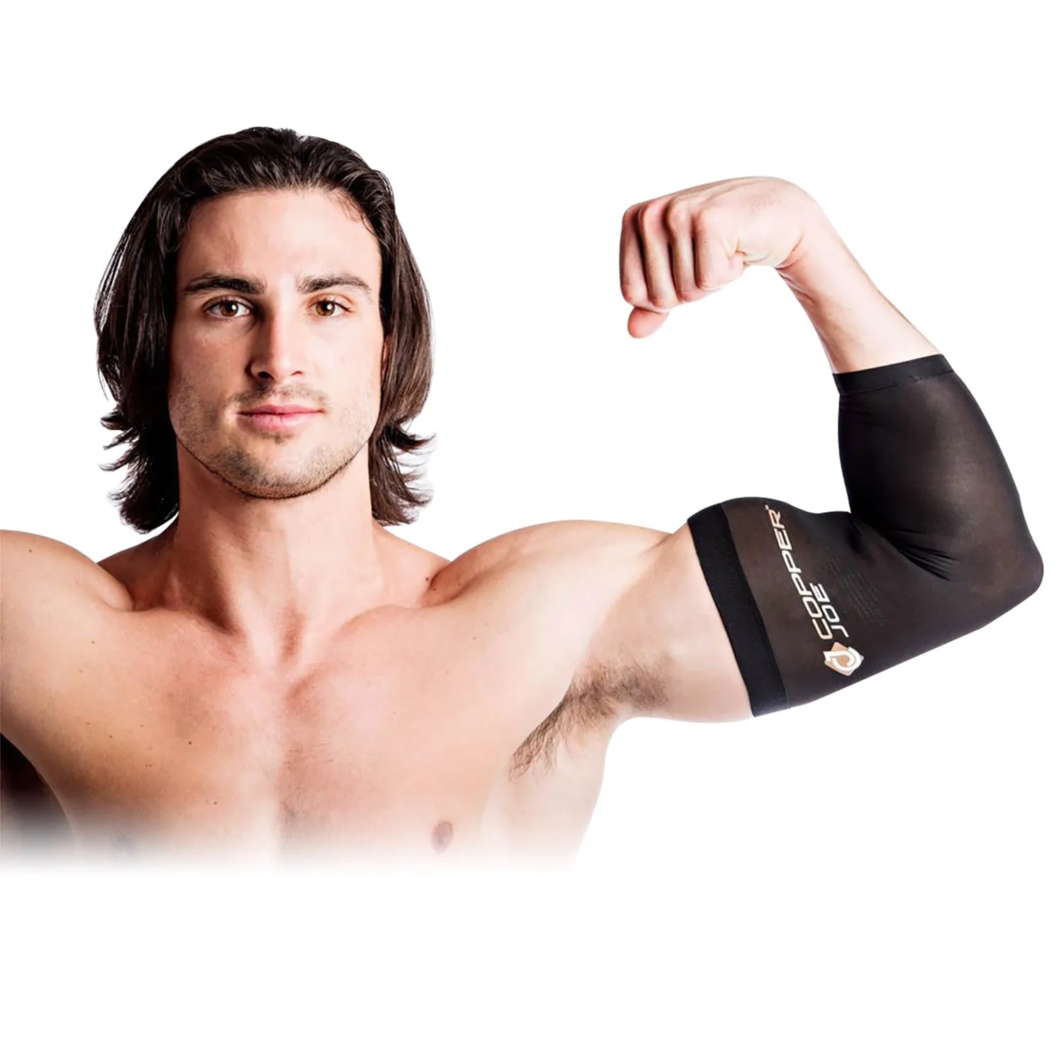 Copper Joe Elbow Compression Sleeve 2-Pack