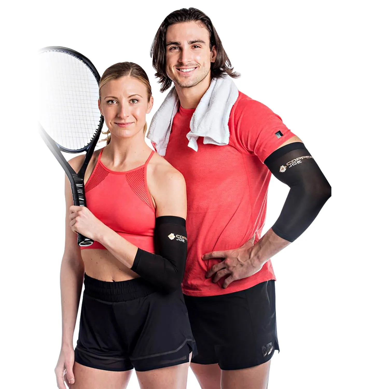 Copper Joe Elbow Compression Sleeve 2-Pack