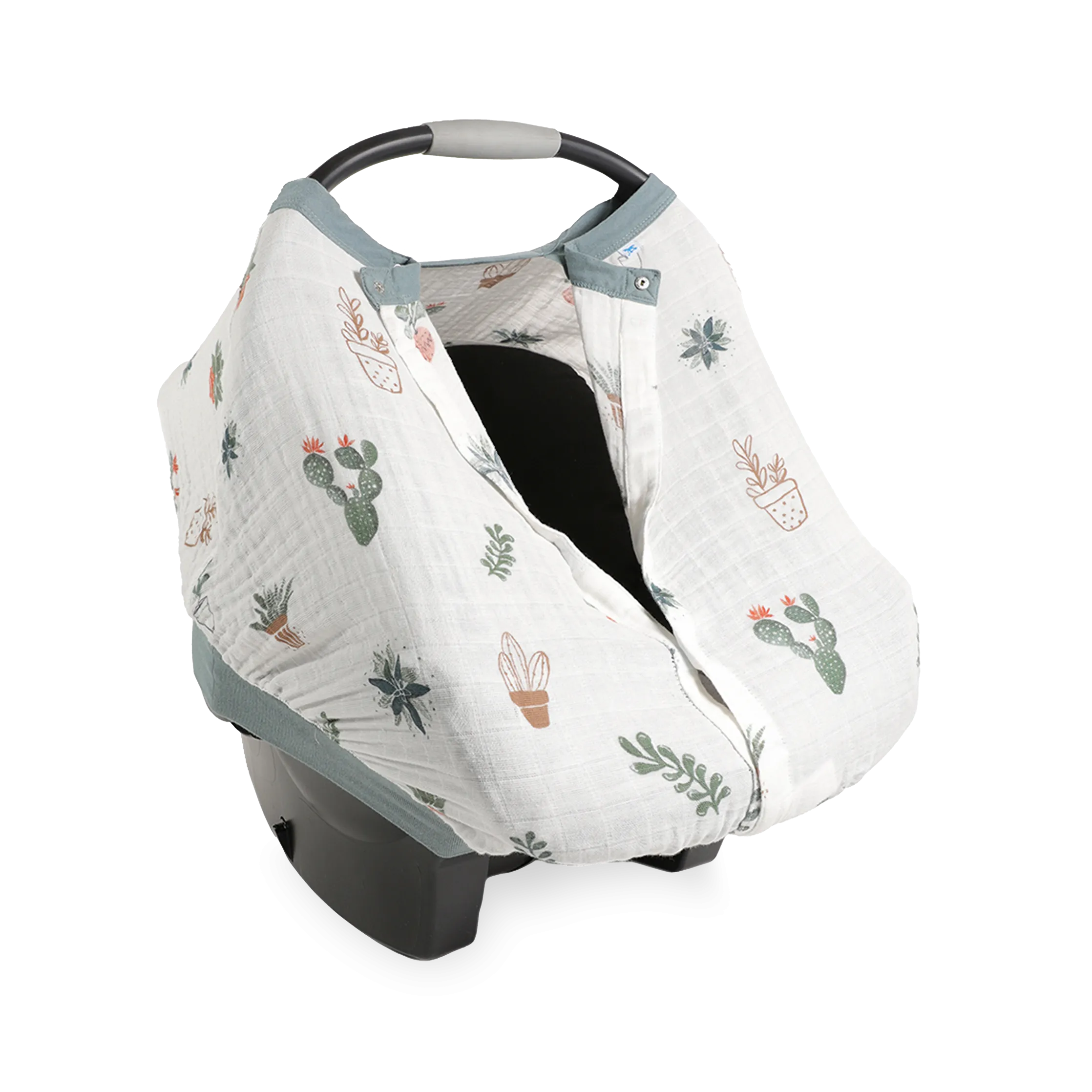 Cotton Muslin Car Seat Canopy - Prickle Pots