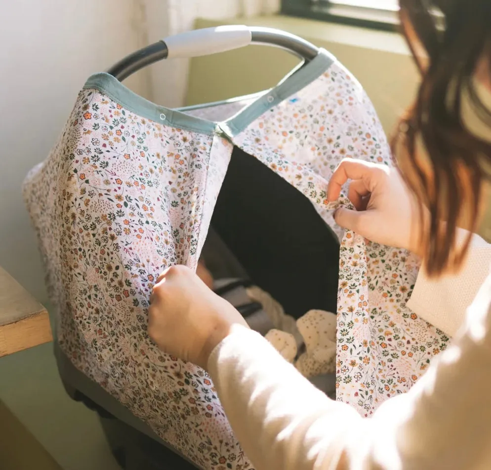 Cotton Muslin Car Seat Cover