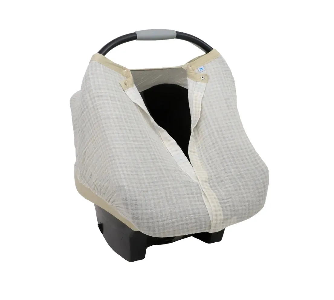 Cotton Muslin Car Seat Cover